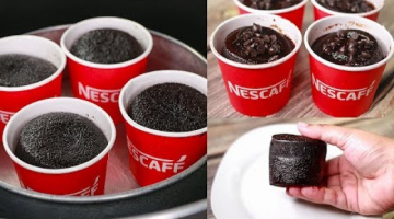 Recipe 10 Min Chocolate Cake In Tea Cup | Eggless & Without Oven | Yummy