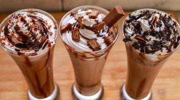 Recipe 3 Milkshake Recipe | Chocolate Milkshake | Oreo Milkshake | Kitkat Milkshake