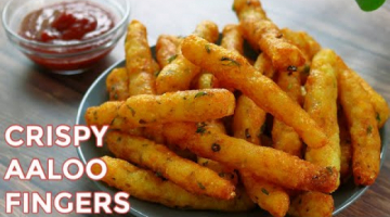 Recipe Aaloo Suji Finger Fries | CRISPY FINGER FRIES