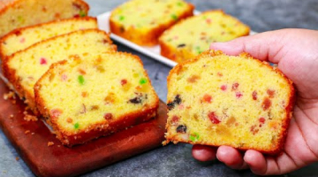 Recipe Bakery Style Dry Fruit Cake | Vanilla Fruit Cake Recipe | Yummy