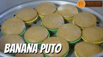 Recipe BANANA PUTO | How to Make Steamed Banana Muffins 