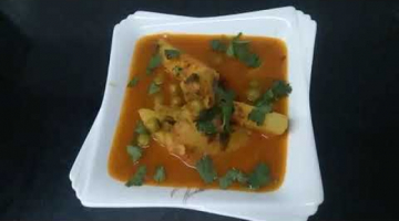 Recipe Banarasi potatoes and Peas