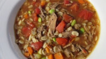 Recipe BEEF BARLEY SOUP - How to  make BEEF BARLEY SOUP Demonstration Recipe