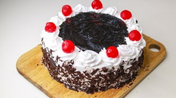Recipe Black Forest Cake | With Eggs / Eggless & Without Oven | Black Forest Cake Recipe | Yummy