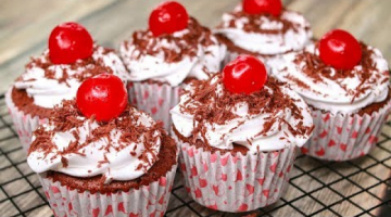 Recipe Black Forest Cup Cake | Eggless & Without Oven | Yummy