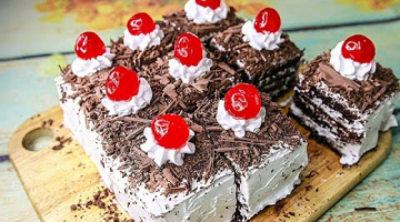 Recipe Black Forest Pastry | Eggless & Without Oven | Eggless Black Forest Cake Recipe