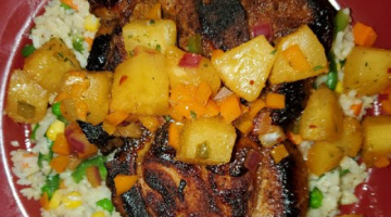 Recipe Blackened Pineapple Pork Chops
