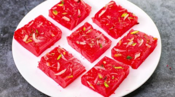 Recipe Bombay Karachi Halwa | Karachi Halwa Recipe | Corn Flour Halwa | Yummy