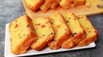 Recipe Britannia Fruit Cake | Eggless & Without Oven | Yummy