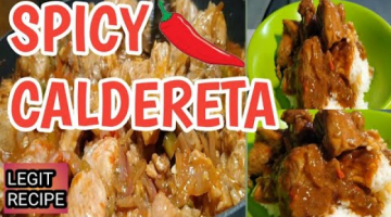 Recipe CALDERETA/HOW TO COOKED SPICY PORK CALDERETA (LEGIT RECIPE)
