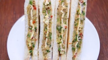 Recipe Cheesy Veg Sandwich || Vegetables Sandwich Recipe || Veg Cheese Sandwich