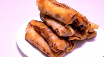 Recipe Chicken and Vegetable Spring Rolls - Video Recipe