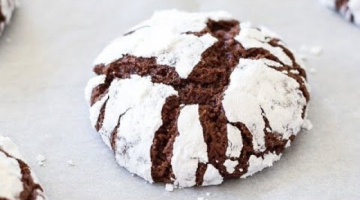 Recipe Chocolate Crinkle Cookies | How to make best Fudgy brownie texture cookies | Full Kitchen