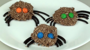 Recipe CHOCOLATE SPIDERS - Halloween Recipe