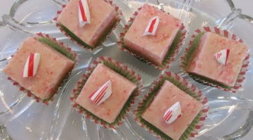 Recipe Christmas Day PEPPERMINT FUDGE | Simple to make | Homemade Gift ideas