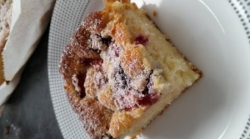 Recipe Coconut & Berry Cake- Simple and Delicious