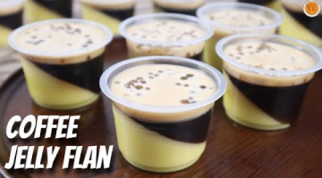 Recipe Coffee Jelly Flan | How to Make Coffee Jelly Flan