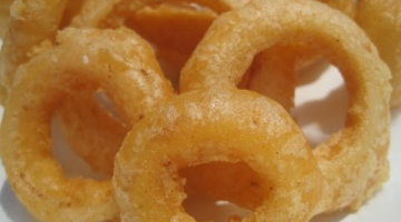 Recipe Crisp Fried BEER - BATTERED ONION RINGS - How to make ONION RINGS Recipe