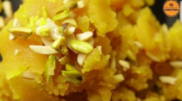 Recipe Daanedaar Besan Halwa | Besan Sheera | Indian Dessert Recipe