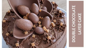 Recipe Double Chocolate Easter Cake - Easy to make Showstopper!