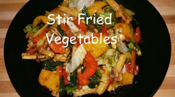 Recipe Easy Stir Fried Vegetables | Restaurant Style Stir Fried Veggies | Chinese Mix Vegetables Stir Fry