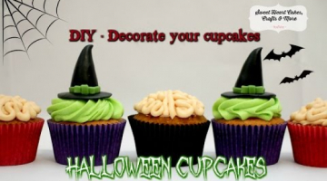 Recipe Halloween Cupcakes - Zombie Brain & Wicked Witch Cake Decorating DIY Tutorial
