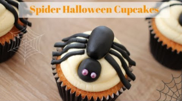 Recipe Halloween Spider Cupcakes