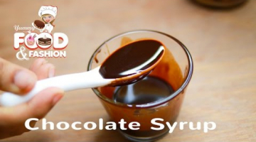Recipe Home Made Chocolate Syrup || Chocolate Syrup Recipe || How To Make Chocolate Syrup At Home