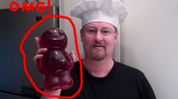 Recipe HOW TO MAKE A GIANT GUMMY JELLY BABY