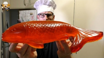 Recipe HOW TO MAKE A GIANT HOMEMADE SWEDISH GUMMY FISH