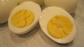 Recipe How to make perfect HARD BOILED EGGS - Hard Boiled Egg demonstration to make & peel