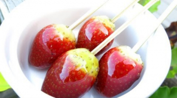 Recipe HOW TO MAKE TOFFEE STRAWBERRIES