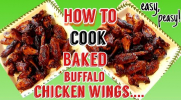 Recipe #howto I how to cook Baked Bufallo chicken wings