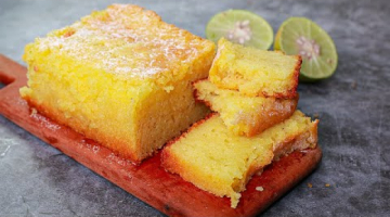 Recipe Lemon Tea Cake | Eggless & Without Oven | Yummy | Eggless Lemon Pound Cake