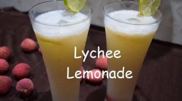 Recipe Lychee Lemonade | Summer Cooler | Lychee Lemonade Recipe by Hungry Tummy