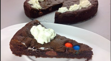 Recipe M&M Chocolate Cookie Cake