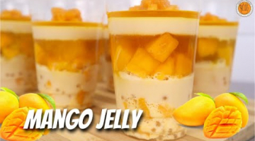 Recipe MANGO SAGO JELLY OVERLOAD | Mango Sago't Gulaman Cups
