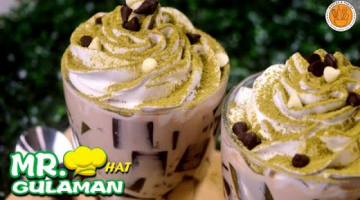 Recipe Matcha Tiramisu Jelly | Matcha, Coffee & Chocolate Gulaman