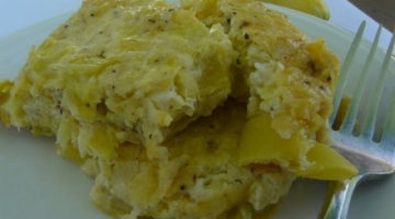 Recipe Old Fashioned YELLOW SQUASH CASSEROLE - Summertime YELLOW SQUASH Side Dish Recipe