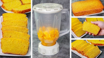 Recipe Orange Cake in Blender | Orange Tea Time Cake Recipe Without Oven | Yummy