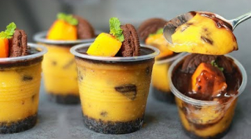 Recipe Oreo Mango Dessert Box | Mango Pudding Dessert Box | Oreo Dessert | Yummy Dessert Recipe