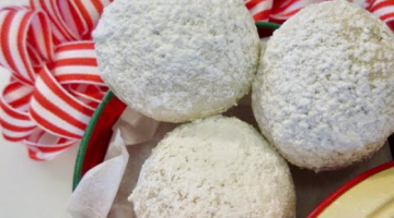 Recipe PECAN "SNOWBALL" COOKIES | Edible Christmas Gift | DIY for Beginners