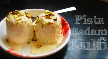 Recipe Pista Badam Kulfi | Without Condensed Milk