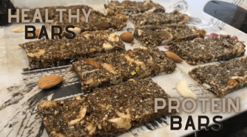 Recipe Protein Bars | Healthy Bars | Energy Bars Filled With Dryfruits | Sugar Free Nutrition Bars