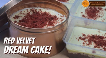 Recipe RED VELVET DREAMCAKE IN TUB! | How to Make Red Velvet Dream Cake