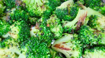 Recipe Roasted BROCCOLI in 7-minutes | DIY for Beginners