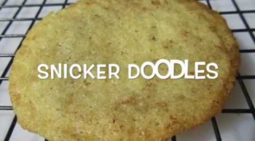 Recipe SNICKERDOODLES - How to make SNICKERDOODLE Cookies Recipe