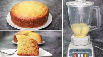 Recipe Sponge Cake In Blender | Vanilla Sponge Cake Recipe Without Oven | Yummy
