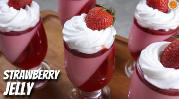 Recipe Strawberry Jelly ala Strawberry Panna Cotta