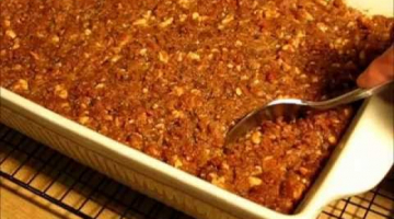 Recipe SWEET POTATO CASSEROLE with WALNUT CRUNCH TOPPING - Thanksgiving and Christmas Day Side Dish Recipe